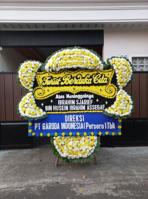 Papan Bunga Duka di Slawi