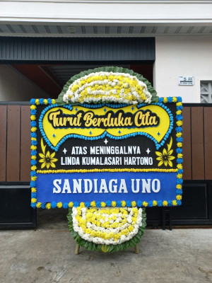 Papan Bunga Duka di Slawi